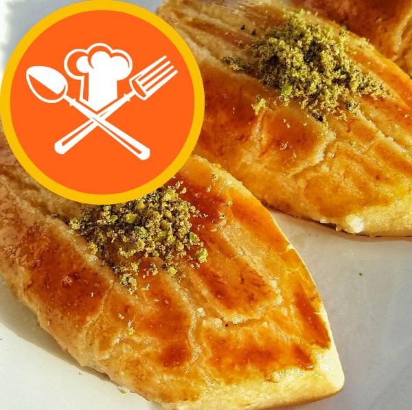 Altın Şekerpare (Turkish Delight Patisserie Sugarpare)